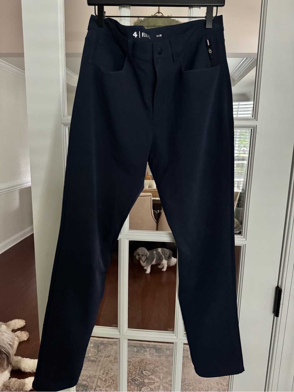 Men's Navy Chinos - Tailored Everyday Fit
